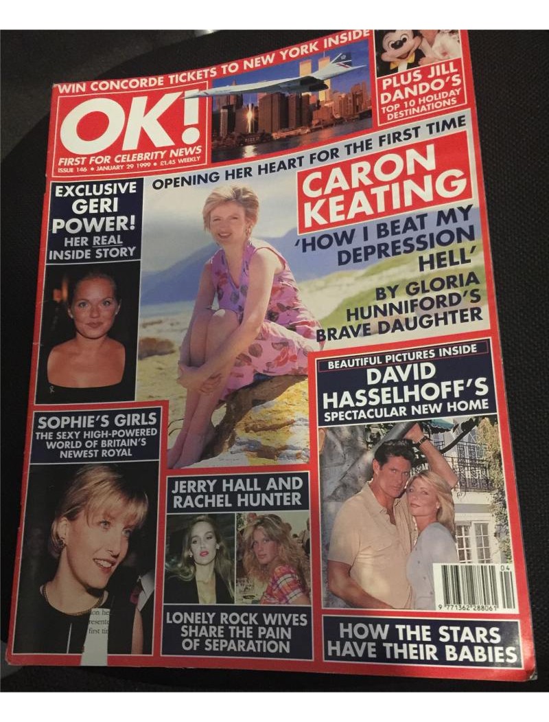 OK Magazine 146 29th January 1999 Caron Keating OK Magazine 146 29th January 1999 Caron Keating