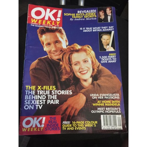 OK Magazine 0018 - Issue 18 Gillian Anderson David Duchovny