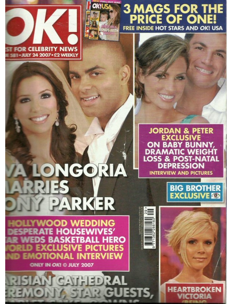 OK Magazine 581 24th July 2007 Eva Longoria OK Magazine 581 24th July 2007 Eva Longoria