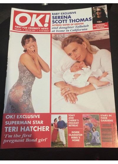 OK Magazine 60 23rd May 1997 Serena Scott Thomas Teri Hatcher