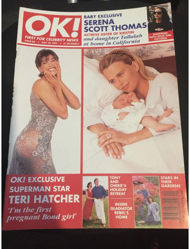 OK Magazine 60 23rd May 1997 Serena Scott Thomas Teri Hatcher OK Magazine 60 23rd May 1997 Serena Scott Thomas Teri Hatcher