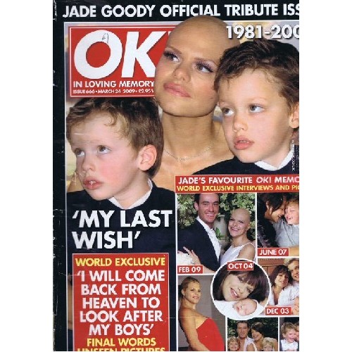 OK Magazine 0666 - Issue 666 Jade Goody
