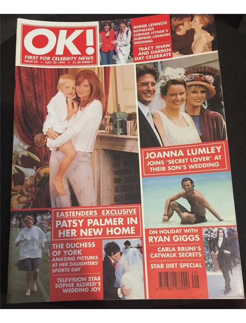 OK Magazine 69 25th July 1997 Patsy Palmer OK Magazine 69 25th July 1997 Patsy Palmer