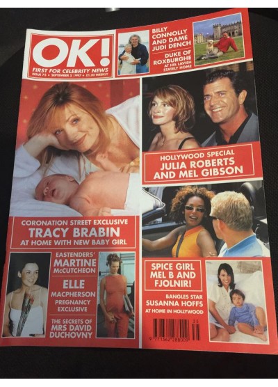 OK Magazine 75 5th September 1997 Tracy Brabin
