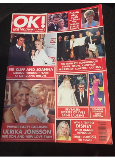 OK Magazine 79 3rd October 1997 Princess Diana