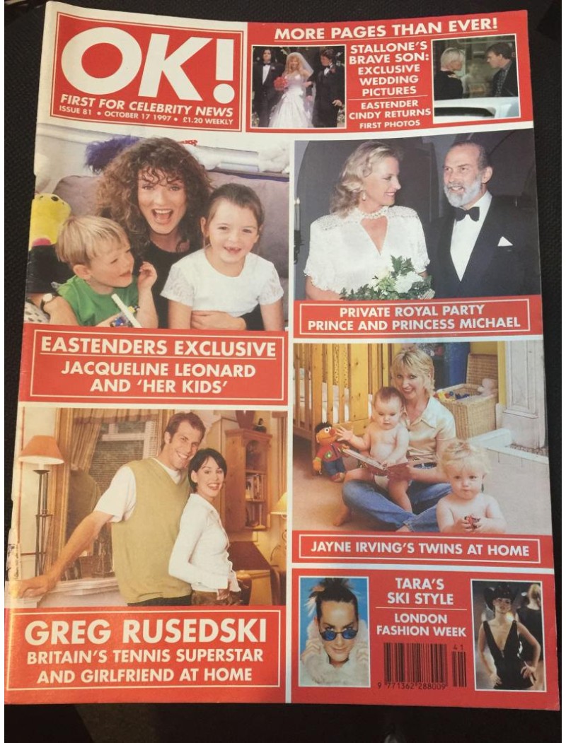 OK Magazine 81 17th Otober 1997 Tara Palmer Tomkinson OK Magazine 81 17th Otober 1997 Tara Palmer Tomkinson