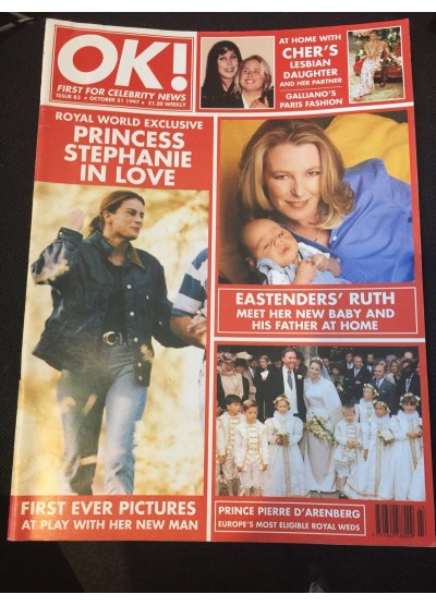 OK Magazine 83 31st October 1997 Princess Stephanie