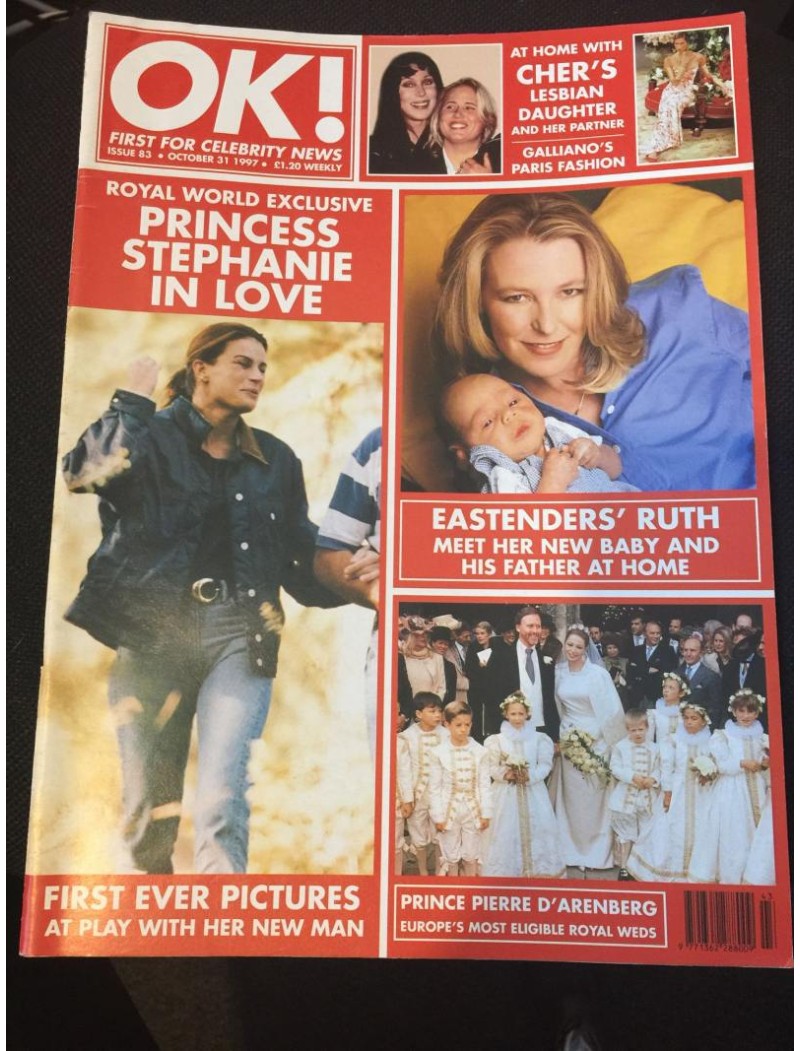 OK Magazine 83 31st October 1997 Princess Stephanie OK Magazine 83 31st October 1997 Princess Stephanie
