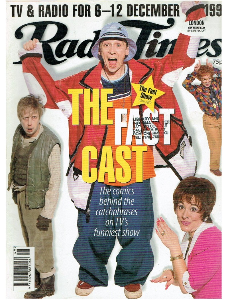 Radio Times Magazine 6th December 1997 Radio Times Magazine 6th December 1997