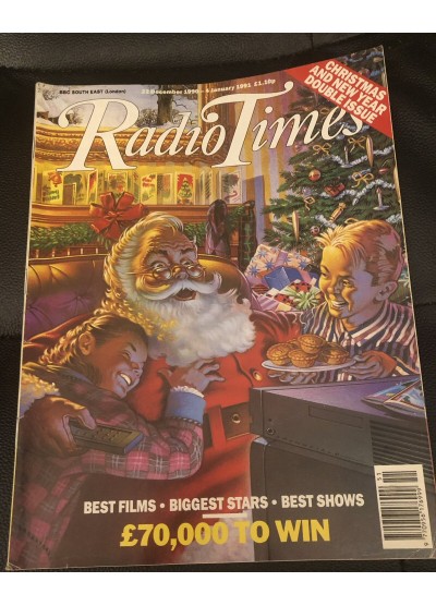 Radio Times Magazine 22nd December 1990 Christmas Bumper Issue