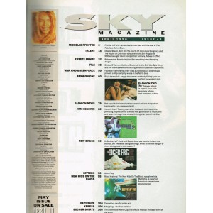 Sky Magazine April 1990 Michelle Pfeiffer