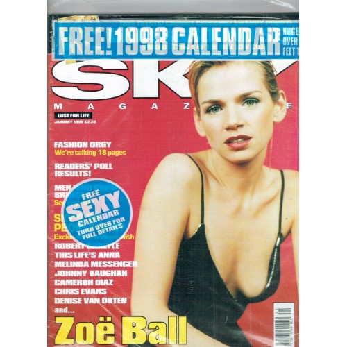 Sky Magazine 1998 01/98 Zoe Ball