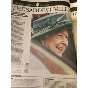 THE SUNDAY POST - 11TH SEPTEMBER 2022 - THE QUEEN