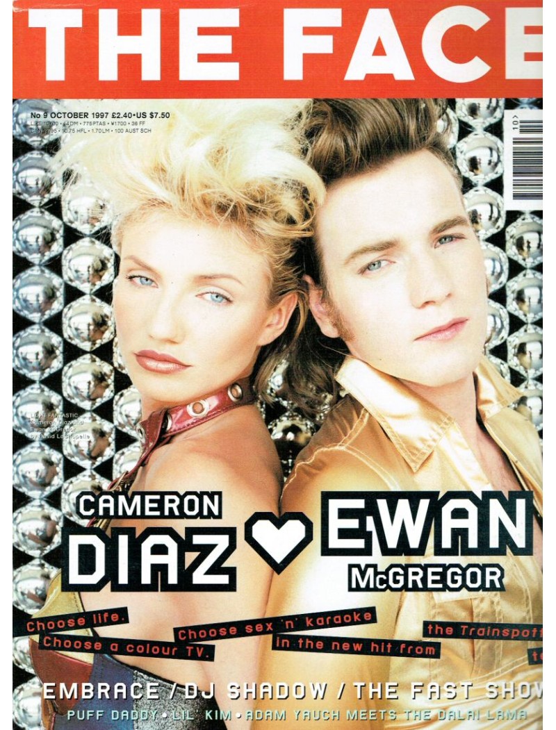 The Face Magazine 1997 10/97 Ewan McGregor & Cameron Diaz