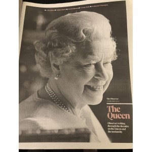 THE OBSERVER NEWSPAPER 11TH SEPTEMBER 2022 - THE QUEEN & THE KING