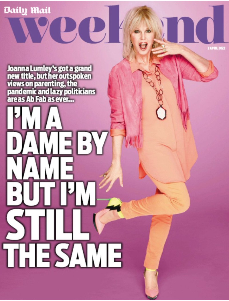 Weekend Magazine 2nd April 2022 Joanna Lumley Weekend Magazine 2nd April 2022 Joanna Lumley