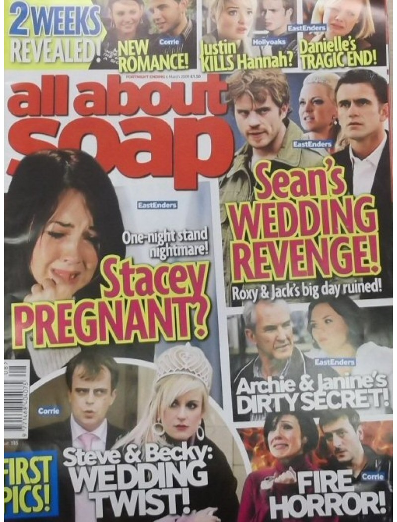 All About Soap Magazine - 186 - 6th March 2009 All About Soap Magazine - 186 - 6th March 2009