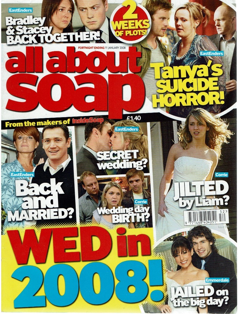 All About Soap Magazine - 156 - 29/12/2007 29th December 2007