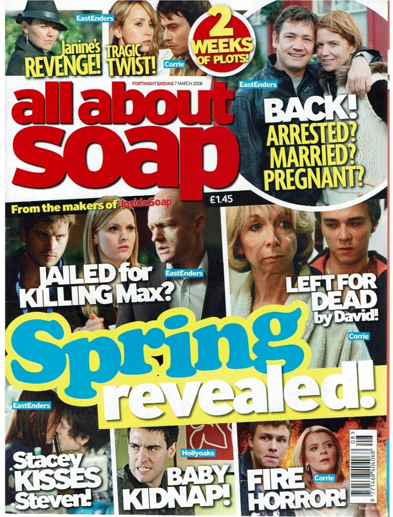 All About Soap Magazine - 160 - 23/02/2008 23rd February 2008