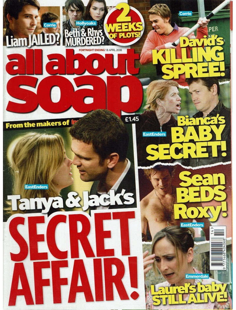 All About Soap Magazine - 163 - 05/04/2008 5th April 2008