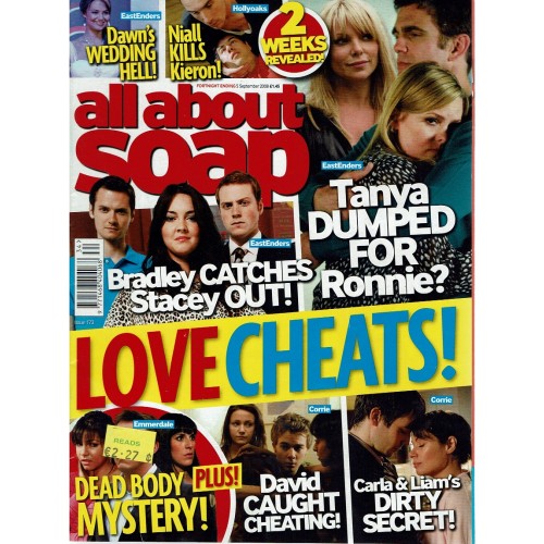 All About Soap Magazine - 173 - 23/08/2008 23rd August 2008