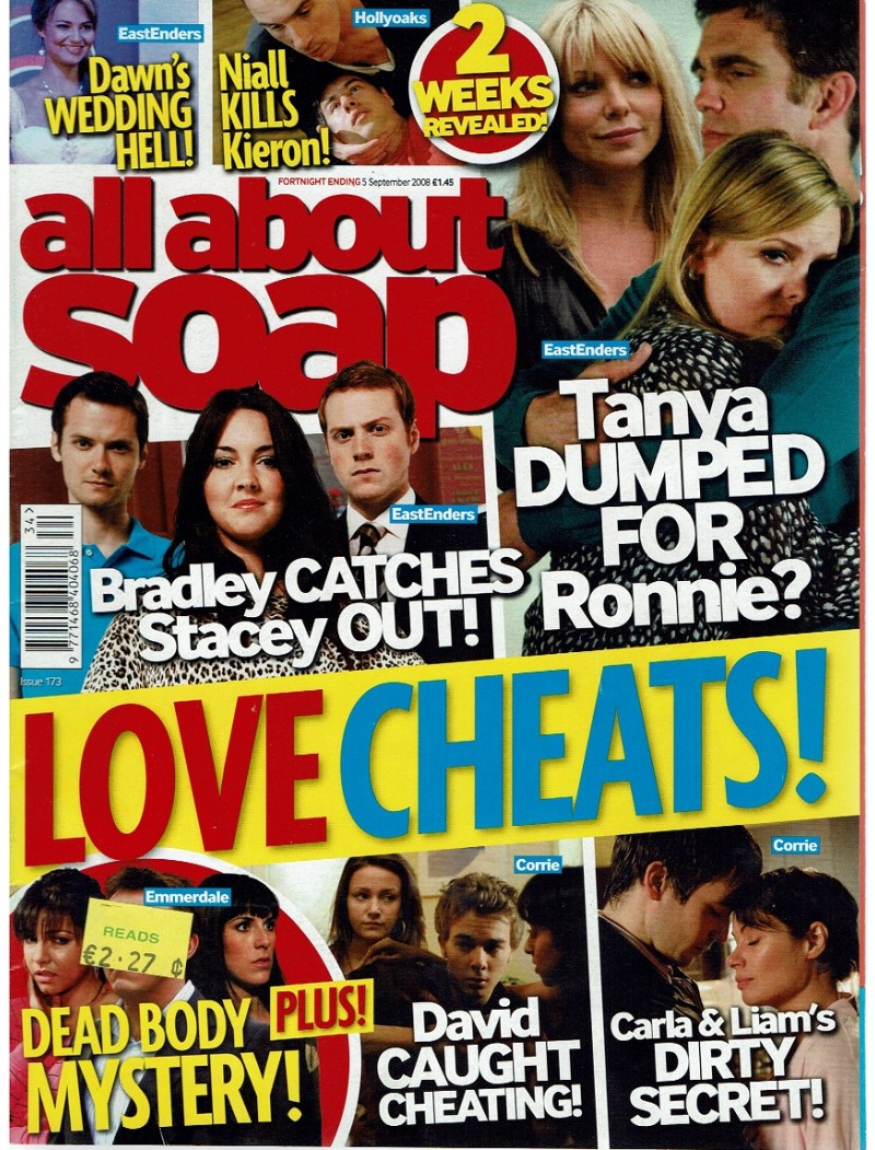 All About Soap Magazine - 173 - 23/08/2008 23rd August 2008