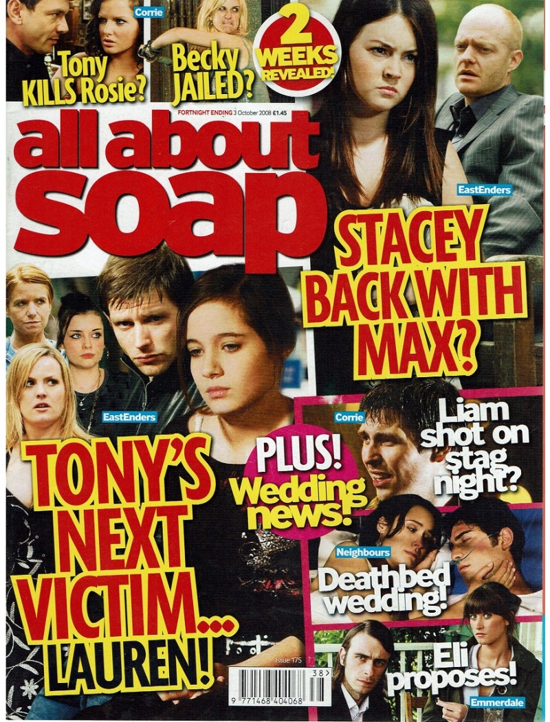 All About Soap Magazine - 175 - 20/09/2008 20th September 2008