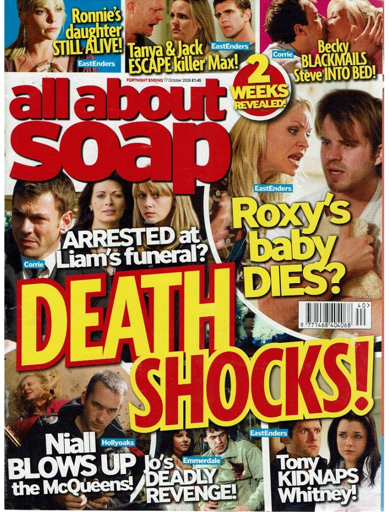 All About Soap Magazine - 176 - 04/10/2008 4th October 2008
