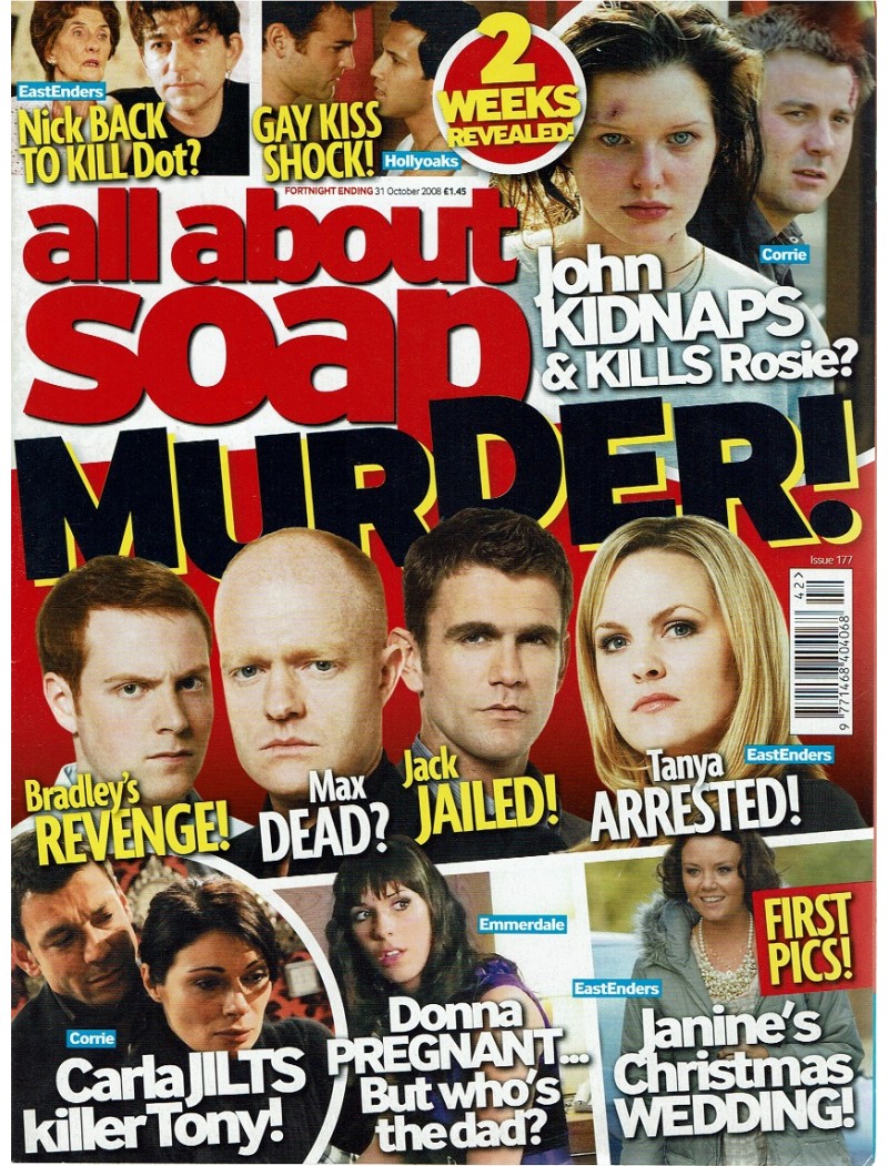 All About Soap Magazine - 177 - 18/10/2008 18th October 2008