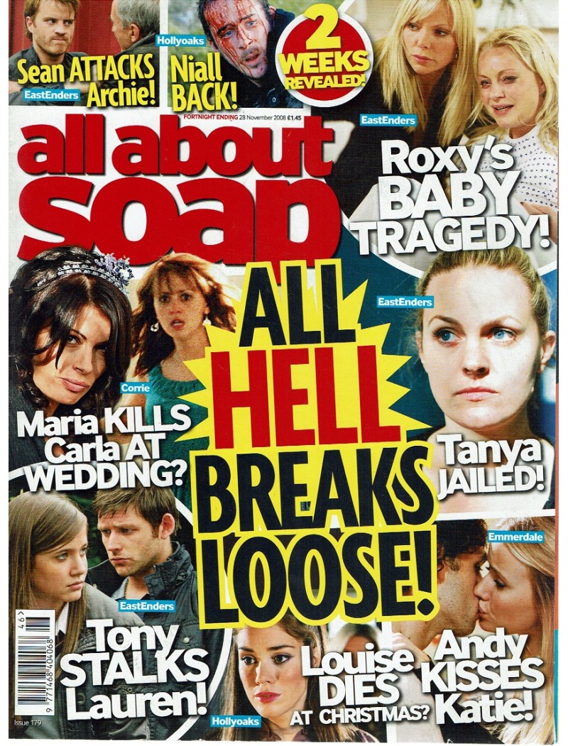 All About Soap Magazine - 179 - 15/11/2008 15th November 2008