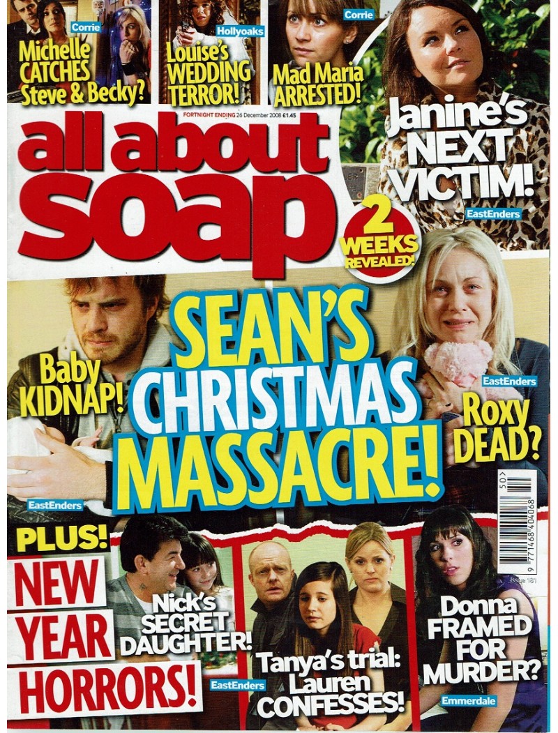 All About Soap Magazine - 181 - 13/12/2008 13th December 2008