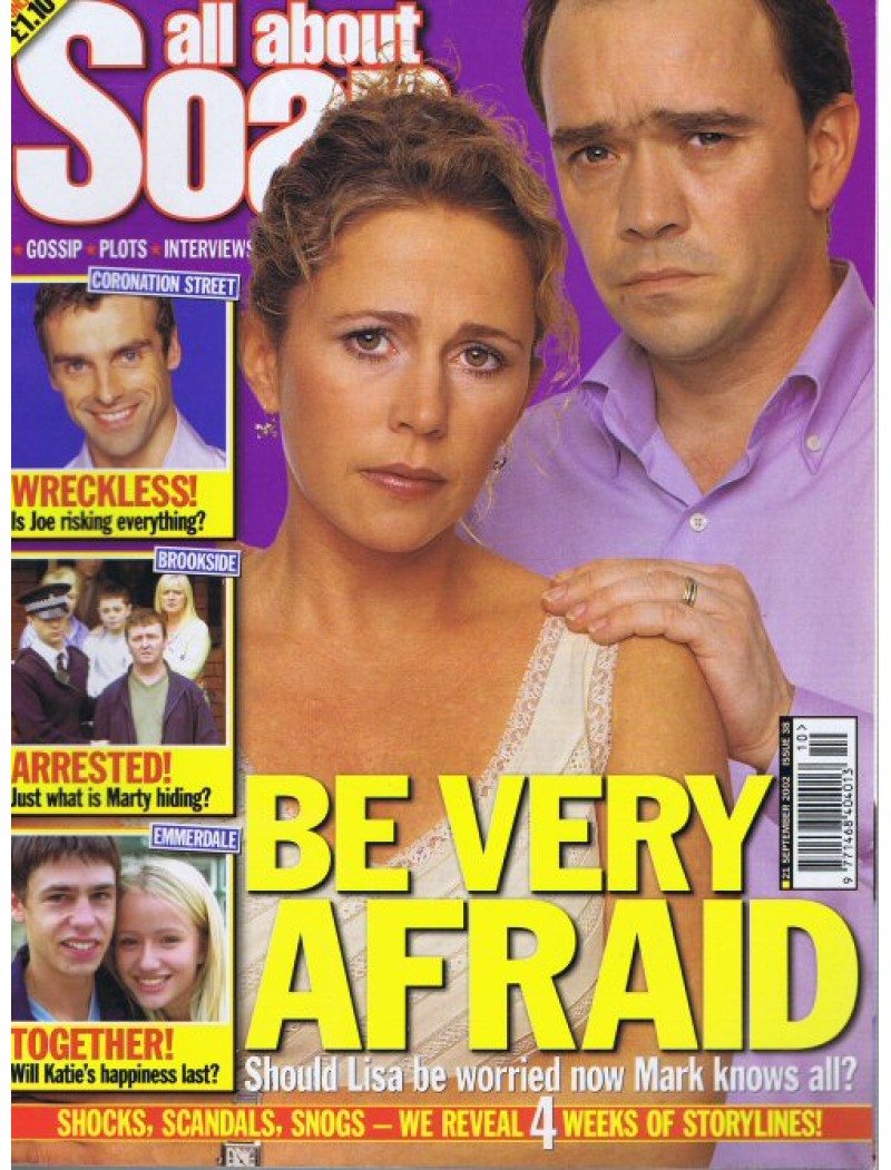 All About Soap Magazine - 038 - 21st September 2002 All About Soap Magazine - 038 - 21st September 2002