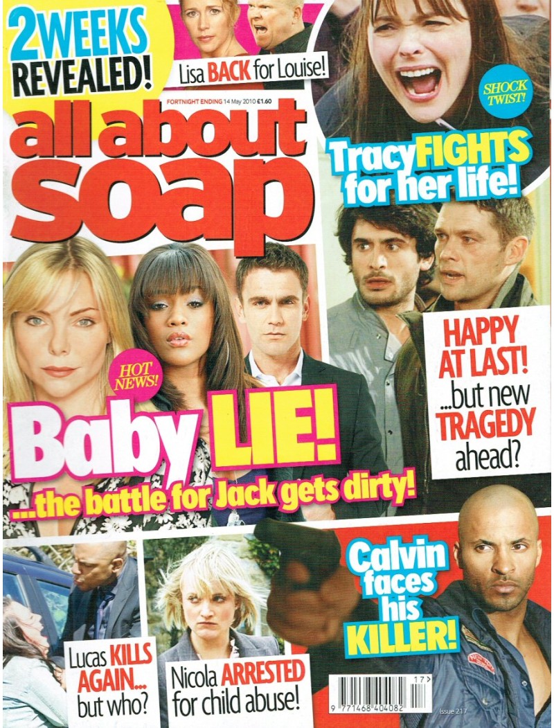 All About Soap Magazine - 217 - 14th May 2010 All About Soap Magazine - 217 - 14th May 2010