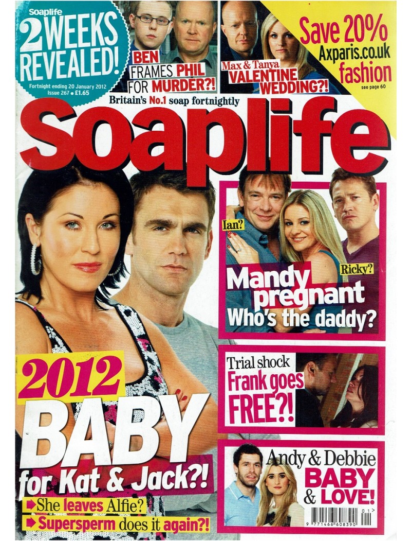 Soaplife Magazine Issue 267 7th January 2012