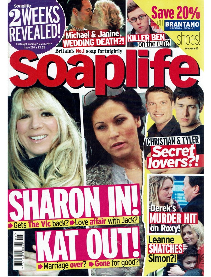 Soaplife Magazine Issue 270 18th February 2012