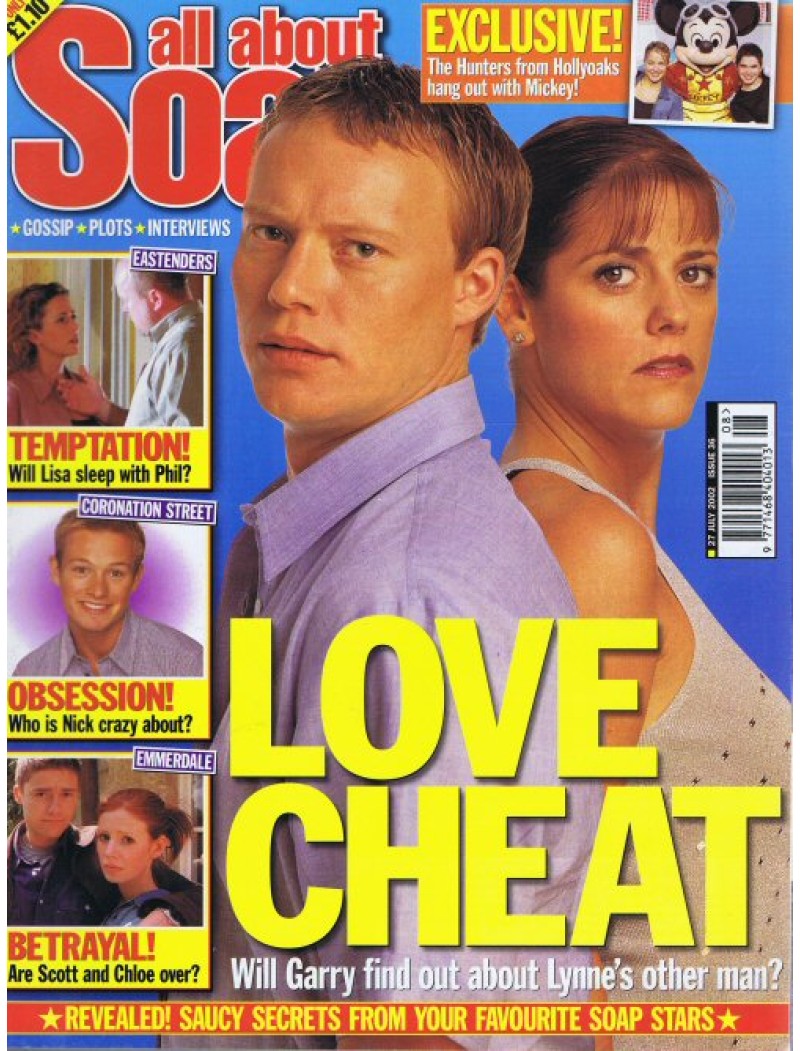 All About Soap - 036 - 27/07/02 27th July 2002 All About Soap - 036 - 27/07/02 27th July 2002