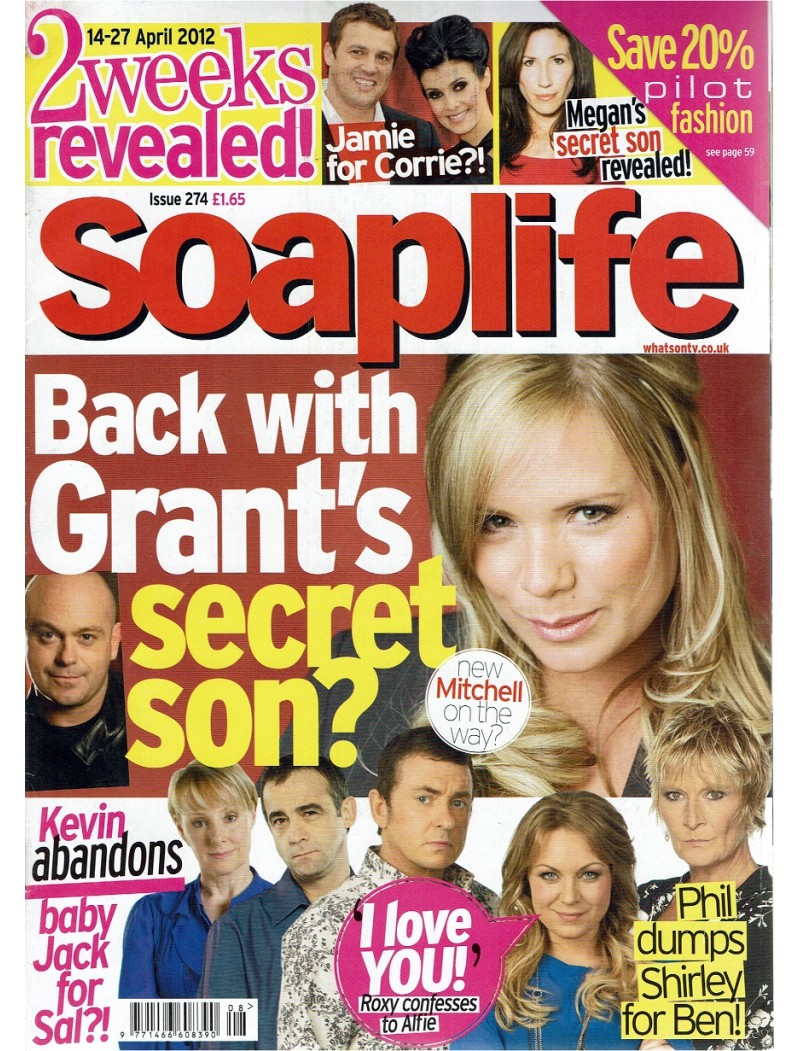 Soaplife Magazine Issue 274 14th April 2012