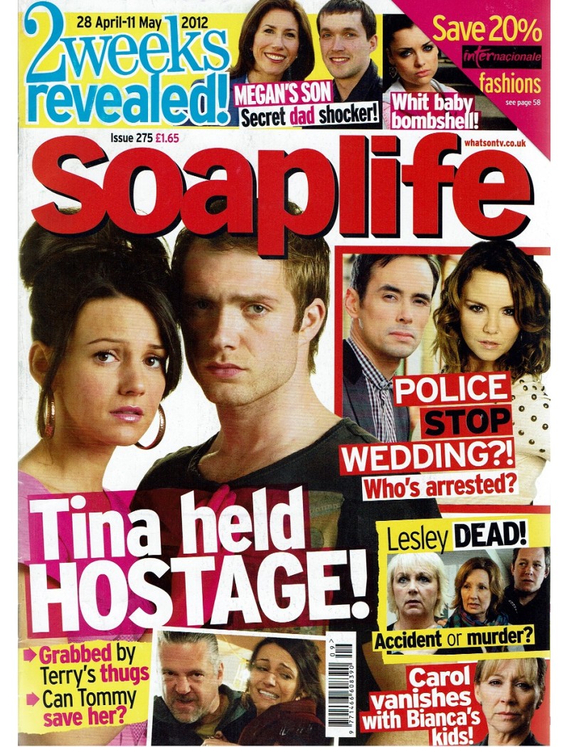 Soaplife Magazine Issue 275 28th April 2012