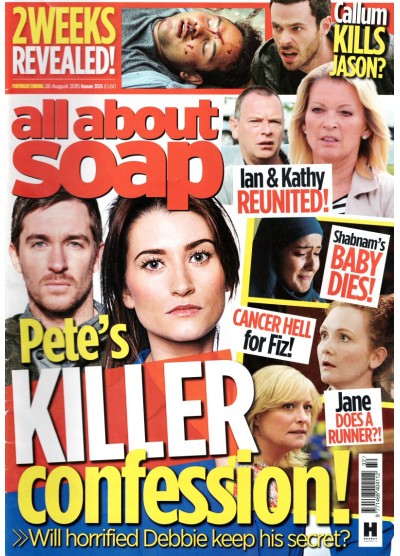 All About Soap Magazine - 355 - 28th August 2015