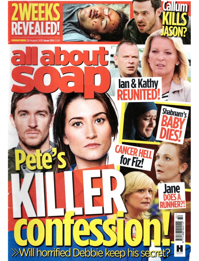 All About Soap Magazine - 355 - 28th August 2015