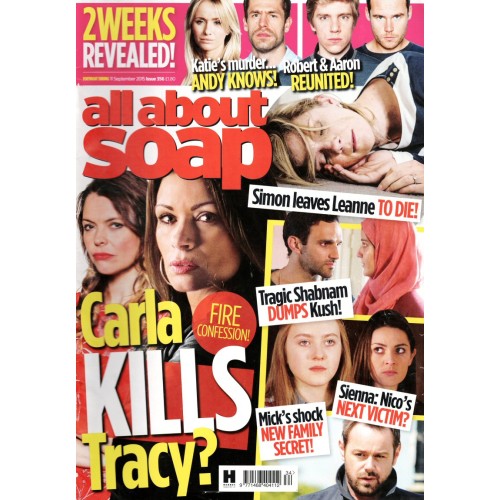All About Soap Magazine - 356 - 11th September 2015
