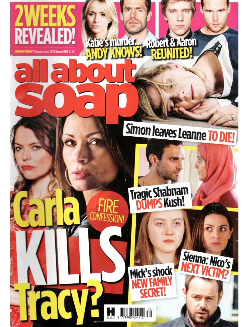 All About Soap Magazine - 356 - 11th September 2015