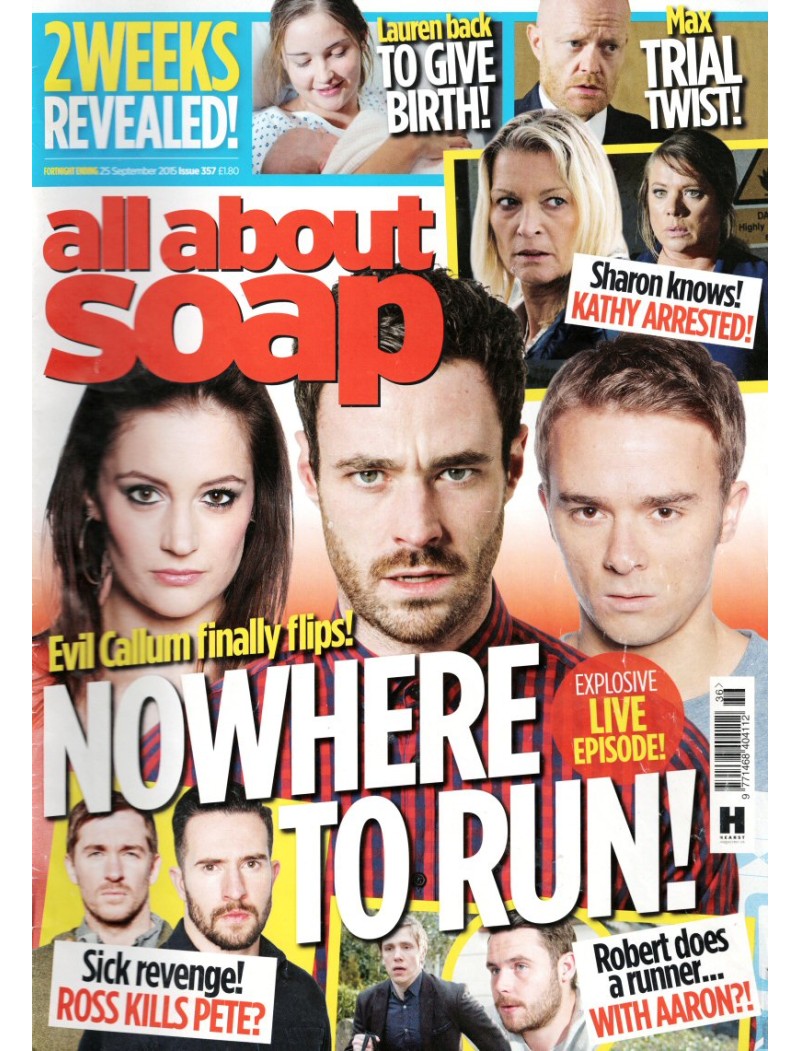 All About Soap Magazine - 357 - 25th September 2015