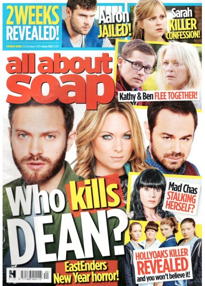 All About Soap Magazine - 359 - 23rd October 2015