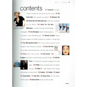 Arena Magazine Issue 62 - October 1996 Eva Herzigova