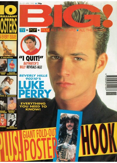 Big Magazine 1992 08/04/92 Luke Perry