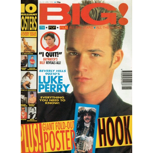 Big Magazine 1992 08/04/92 Luke Perry