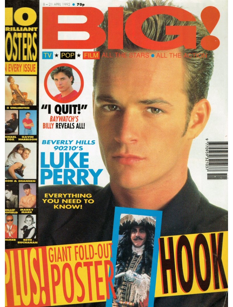 Big Magazine 1992 08/04/92 Luke Perry Big Magazine 1992 08/04/92 Luke Perry