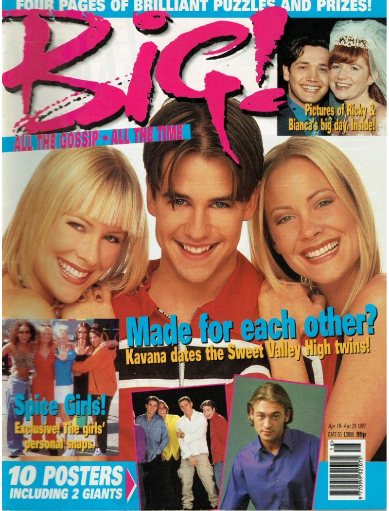 Big Magazine 1997 16/04/97 Sweet Valley High