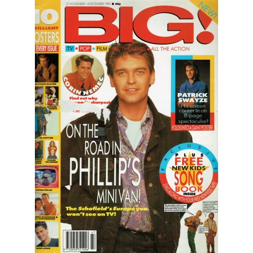 Big! Magazine 1990 21st November 1990 Phillip Schofield